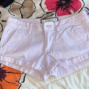 Pale pink shorts!